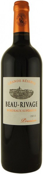 Вино Borie-Manoux, "Beau-Rivage" Premium Grande Reserve Rouge, Bordeaux AOC, 2011