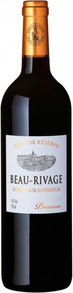 Вино Borie-Manoux, "Beau-Rivage" Premium Grande Reserve Rouge, Bordeaux AOC, 2013