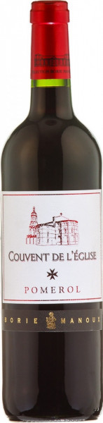 Вино Borie-Manoux, "Couvent de l'Eglise", Pomerol AOC