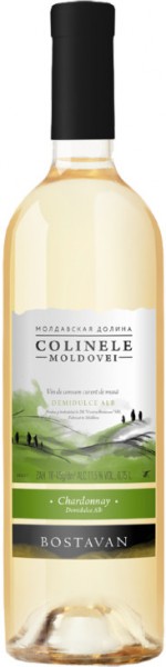 Вино Bostavan, "Colinele Moldovei" Chardonnay Demidulce