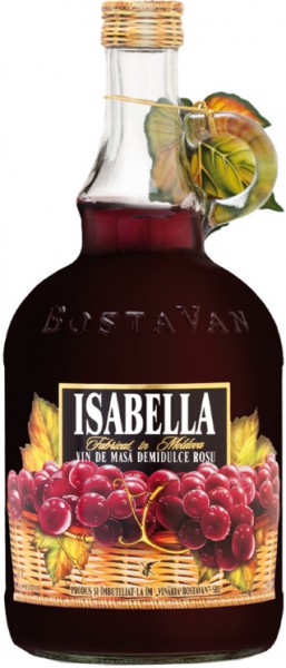 Вино Bostavan, Isabella Demidulce, 1 л