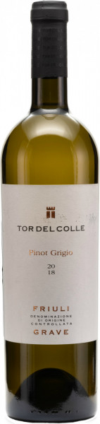 Вино Botter, "Tor del Colle" Pinot Grigio, Friuli Grave DOC, 2018