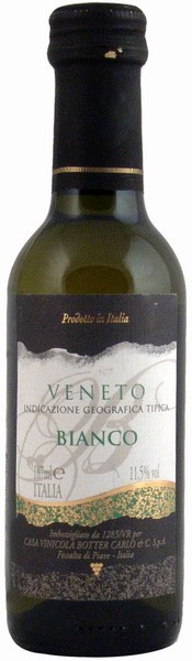 Вино Botter, Veneto Bianco IGT, 0.187 л