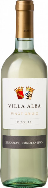 Вино Botter, "Villa Alba" Pinot Grigio, Puglia IGT, 2019