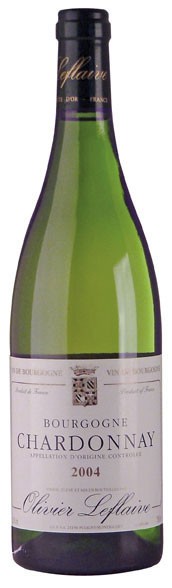 Вино Bourgogne AOC Chardonnay 2004