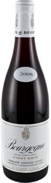 Вино Bourgogne AOC Pinot Noir 2008