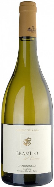 Вино "Bramito del Cervo" Chardonnay, Umbria IGT, 2015