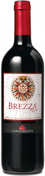Вино "Brezza" Rosso, Umbria IGT, 2012