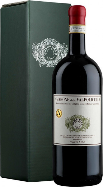 Вино Brigaldara, Amarone della Valpolicella Classico DOC, 2012, gift box, 1.5 л