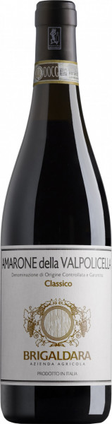Вино Brigaldara, Amarone della Valpolicella Classico DOCG, 375 мл