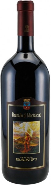 Вино Brunello di Montalcino DOCG, Banfi, 2012, 1.5 л