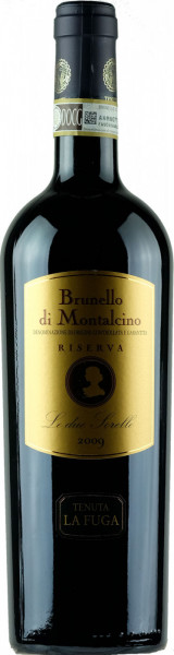 Вино Brunello di Montalcino Riserva DOCG "Le Due Sorelle", La Fuga, 2009