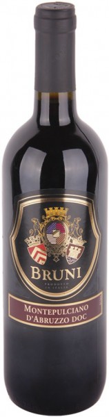 Вино "Bruni" Montepulciano d’Abruzzo DOC, 2015