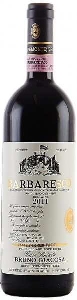 Вино Bruno Giacosa, Barbaresco Albesani "Santo Stefano" DOCG, 2011