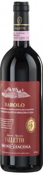Вино Bruno Giacosa, Barolo Le Rocche del Falletto Riserva, 2009