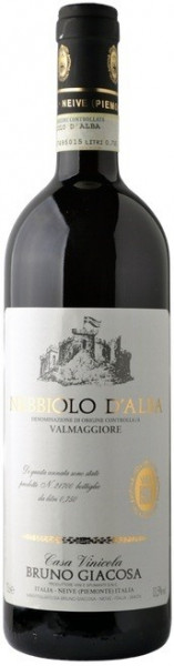 Вино Bruno Giacosa, "Valmaggiore" Nebbiolo d'Alba DOC, 2015