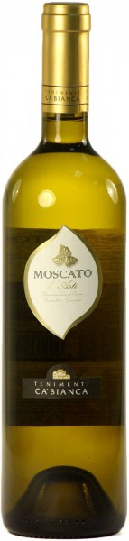 Вино Ca'Bianca Moscato D'Asti Tenimenti, 2011