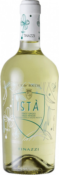Вино Ca' de' Rocchi, "Ista" Pinot Grigio delle Venezie DOP, 2019