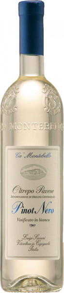 Вино Ca' Montebello, Pinot Nero "Bianco", Oltrepo Pavese DOC, 2016