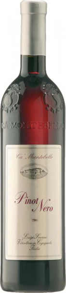 Вино Ca' Montebello, Pinot Nero, Provincia di Pavia IGT