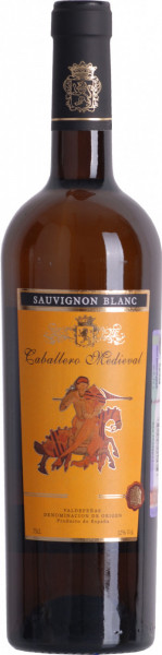 Вино "Caballero Medieval" Sauvignon Blanc, Valdepenas DO