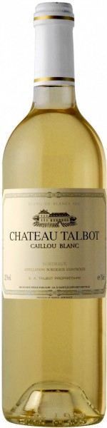 Вино Caillou Blanc du Chateau Talbot, Bordeaux AOC, 2012