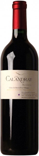 Вино Calandray Cotes du Roussillon Reserve 2009