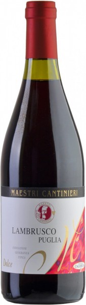 Вино Caldirola, "Maestri Cantinieri" Lambrusco, Puglia IGT