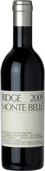 Вино California "Monte Bello", 2009, 0.375 л