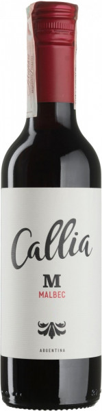 Вино Callia, "M" Malbec, 375 мл