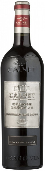 Вино Calvet, Grande Reserve, Bordeaux Superieur АОP, 2016