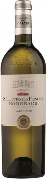 Вино Calvet, "Selection des Princes" Blanc, Bordeaux АОP, 2019