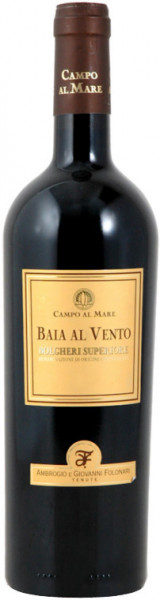 Вино Campo Al Mare, "Baia al Vento", Bolgheri Superiore DOC, 2011