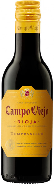 Вино "Campo Viejо" Tempranillo, Rioja DOC, 0.187 л