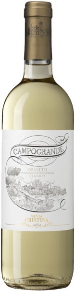 Вино "Campogrande", Orvieto Classico DOC, 2015