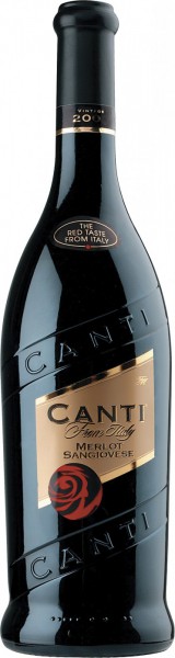Вино Canti, Merlot-Sangiovese, Terre Siciliane IGT