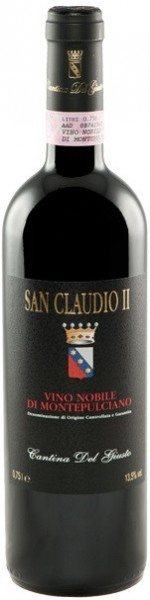 Вино Cantina Del Giusto, "San Claudio II", Vino Nobile di Montepulciano DOCG, 2014