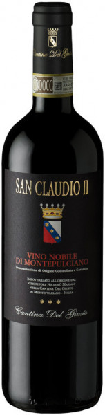 Вино Cantina Del Giusto, "San Claudio II", Vino Nobile di Montepulciano DOCG, 2017