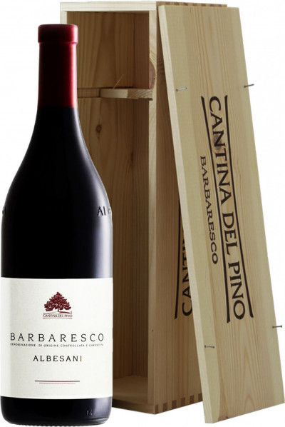Вино Cantina del Pino, Barbaresco "Albesani", 2014, wooden box, 1.5 л