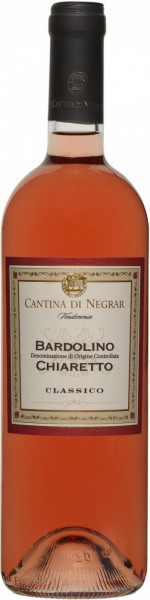 Вино Cantina di Negrar, Bardolino Chiaretto DOC Classico, 2019