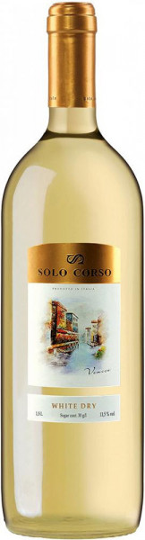 Вино Cantina di Soave, "Solo Corso" White Dry VdT, 1.5 л