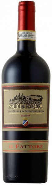 Вино Cantina Nottola, "Il Fattore", Vino Nobile di Montepulciano Riserva DOCG, 2009