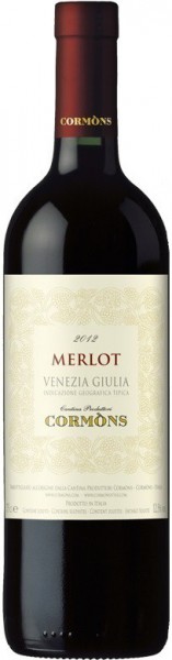 Вино Cantina Produttori Cormons, Merlot, Venezia Giulia IGT, 2012