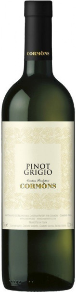 Вино Cantina Produttori Cormons, Pinot Grigio, Friuli DOC, 2018