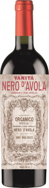 Вино Cantine Cellaro, "Vanita" Nero d'Avola Organico, Sicilia DOC