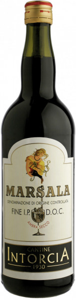 Вино Cantine Intorcia, Marsala Fine I.P. Dry DOC, 1 л