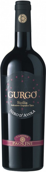 Вино Cantine Paolini, "Gurgo" Nero d'Avola, Sicilia IGT 2009