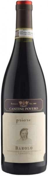 Вино Cantine Povero, Barolo "Priore" DOCG, 2016