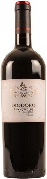 Вино Cantine San Giorgio, "Diodoro" Primitivo di Manduria DOP, 2011
