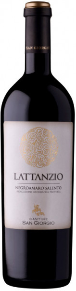 Вино Cantine San Giorgio, "Lattanzio", Negroamaro Salento IGP, 2015